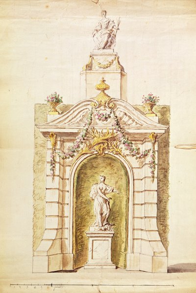 Project voor het Vuur van St. John door P. L. and L. C. Dumesnil
